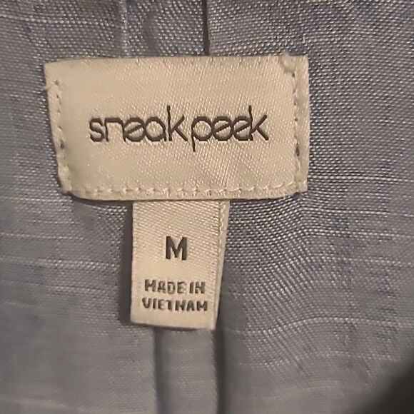 Women's Denim Button-down by Sneak Peek size M - Picture 3 of 4